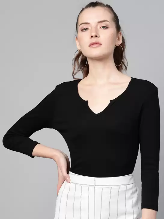 Ribbed T-shirt - image 6