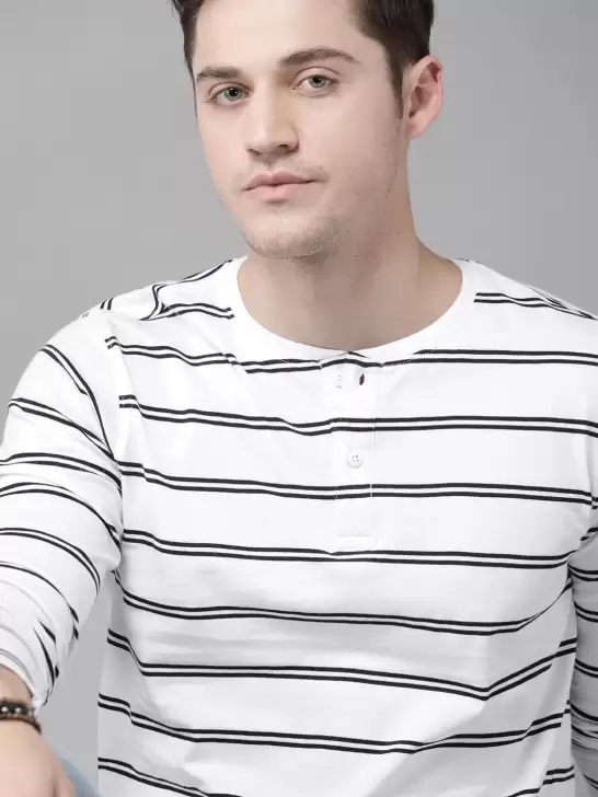 Men Pure Cotton T-shirt - image 6