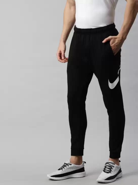 Men Solid SWOOSH Track Pants - image 6