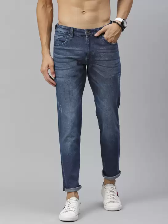 Men Carrot Fit Jeans - image 6
