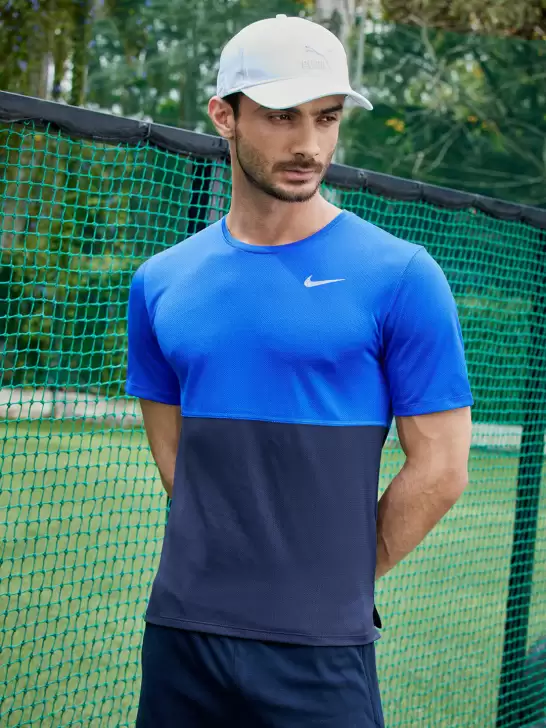 Colourblocked DF RUN T-shirt - image 6