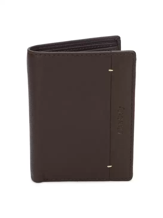 Men Solid Two Fold Wallet - image 6