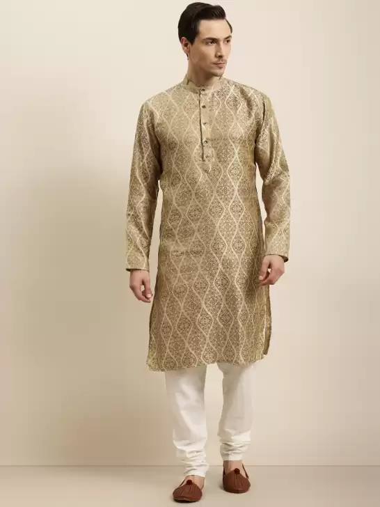 Men Ethnic Motifs Kurta - image 6