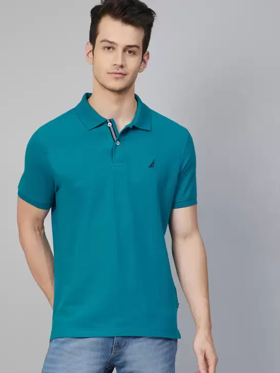 Men Solid Pure Cotton T-shirt - image 6