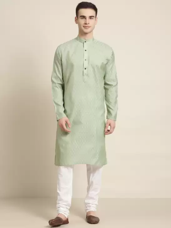 Men Kurta with Churidar - image 6