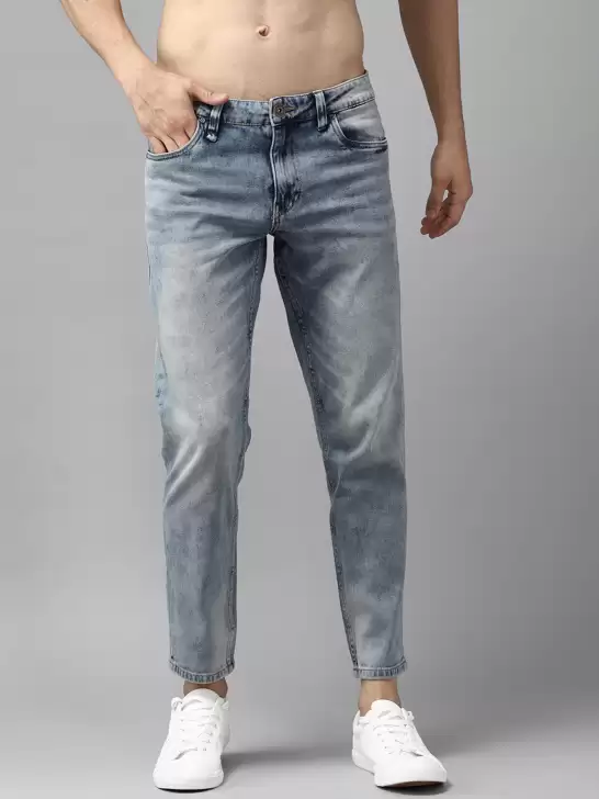 Men Carrot Fit Jeans - image 6
