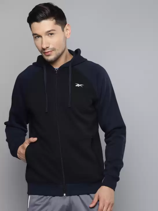 Men Solid Performance Hoodie - image 6