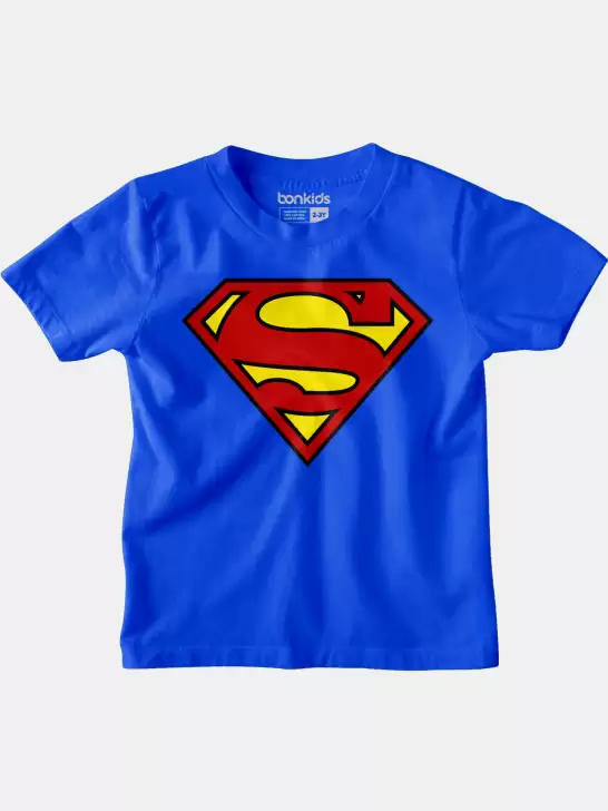 Boys Superman Logo Pure Cotton T-shirt - image 6