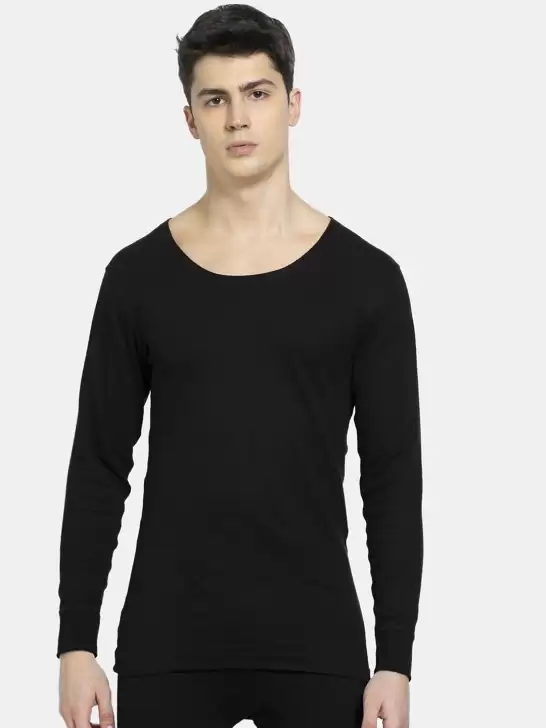 Men Solid Thermal Top - image 6
