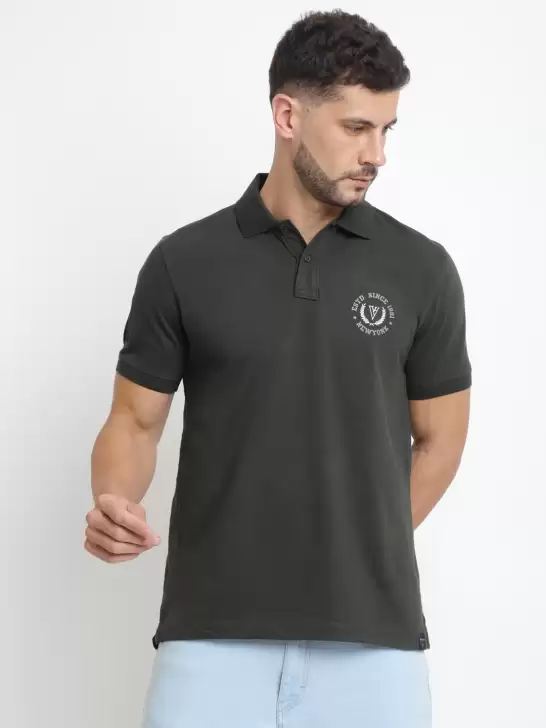 Men Varsity Inspired Polo Tee - image 6