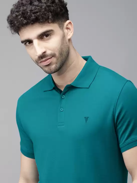 Textured Polo T-Shirt - image 6