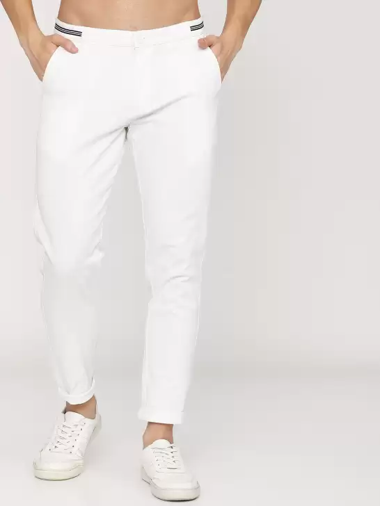 Men Slim Fit Trousers - image 6