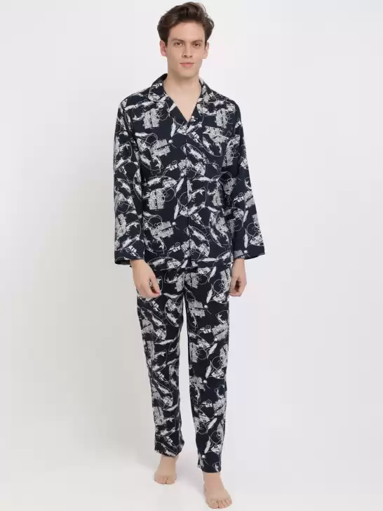 Men Cotton Night suit - image 6