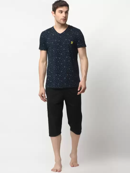 Men Cotton Blend Night Suit - image 6