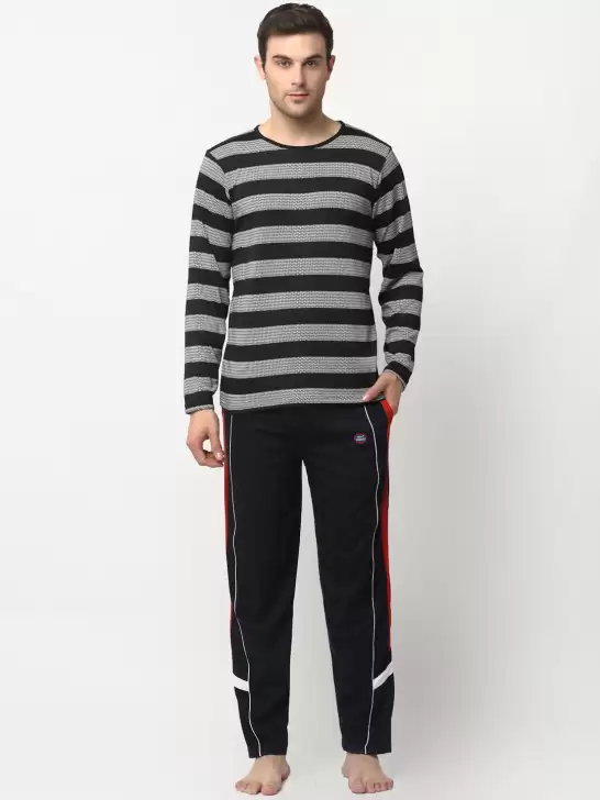 Men Pure Cotton Night Suit - image 6