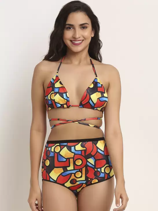 Women Printed Swim Bikini Set - image 6
