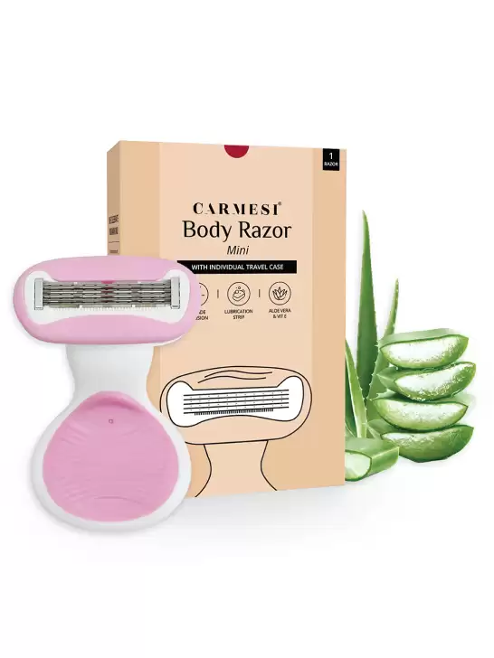 Women Body Razor Mini With Aloe Vera & Vitamin E - image 6