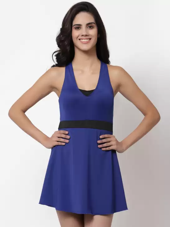 Women Padded Swimming Dress - image 6