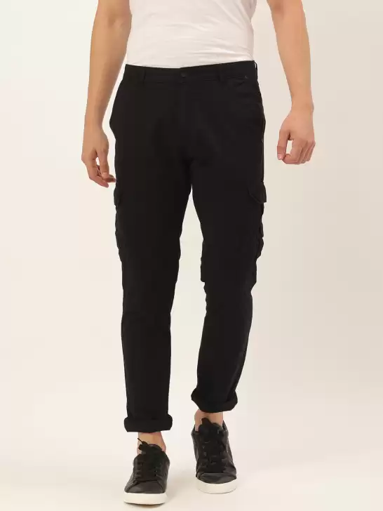 Men Slim Fit Cargos Trousers - image 6