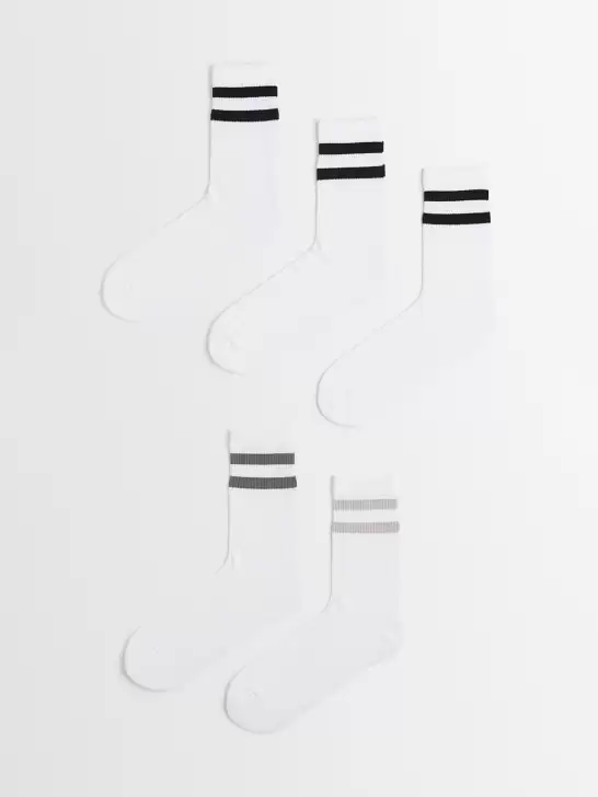 Men Pack of 5 Patterned Socks - image 6