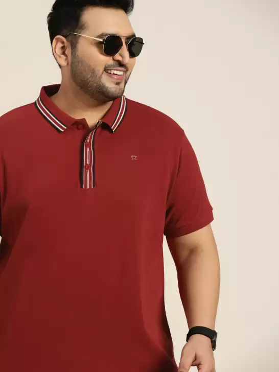 Men Plus Size Cotton T-shirt - image 6