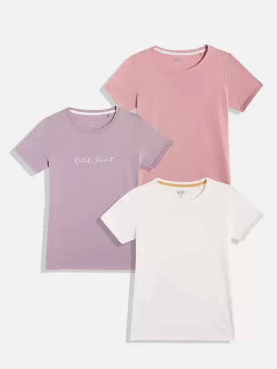 Teen Girls Pack Of 3 T-Shirts - image 6