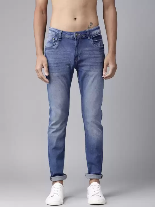 Men Tapered Fit Jeans - image 6