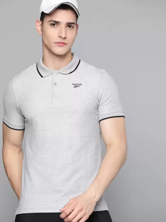 Men Polo Collar Slim Fit T-shirt - image 6