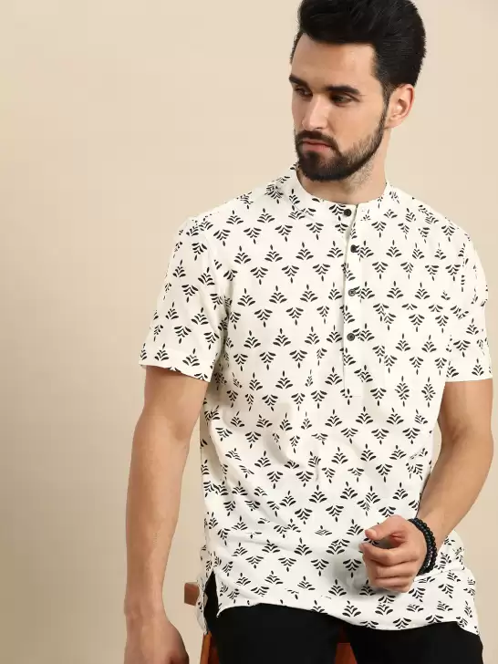 Men Ethnic Motifs Printed Kurta - image 6