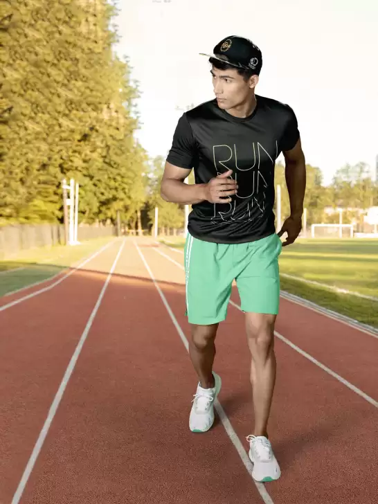 RAPID-DRY Printed Active T-Shirt - image 6