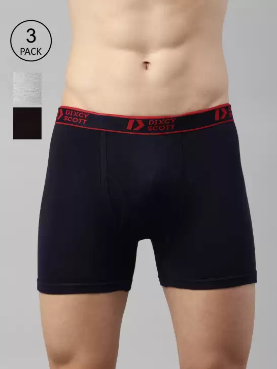 Men Pack of 3 Cotton Trunks - image 6