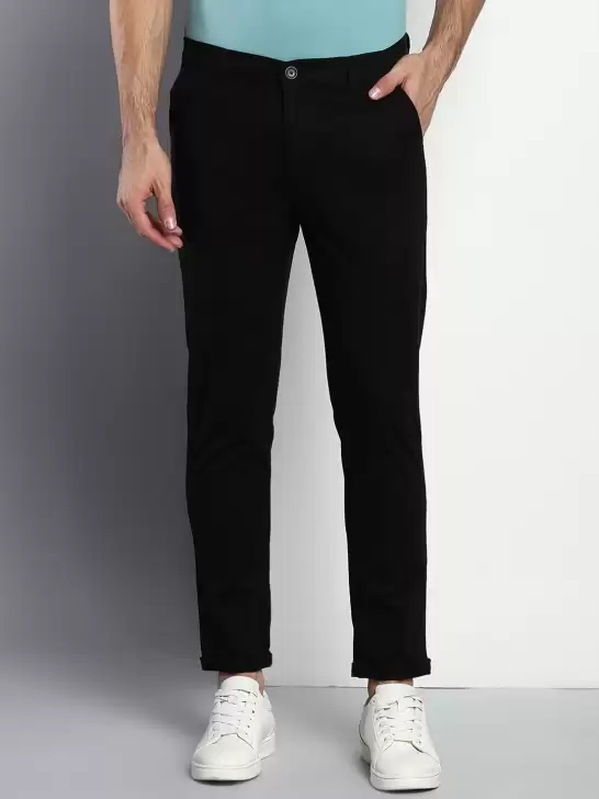 Men Tapered Fit Trousers - image 6