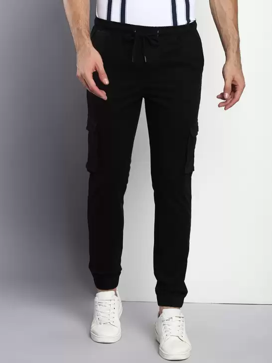Men Tapered Fit Cargo Joggers - image 6