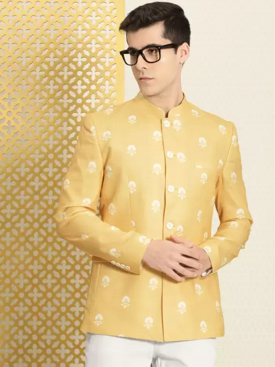 Men Bandhgala Jashn Blazer - image 6
