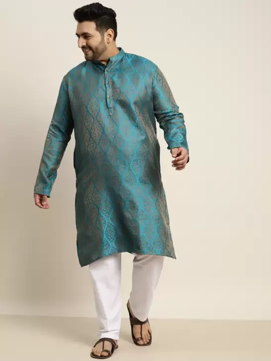Men Ethnic Motifs Kurta - image 6