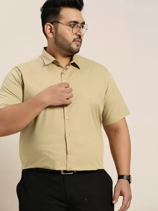 Men Plus Size Casual Shirt - image 6