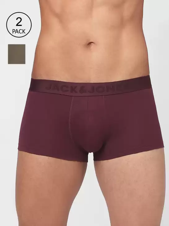 Men Pack of 2 Solid Trunk - image 6