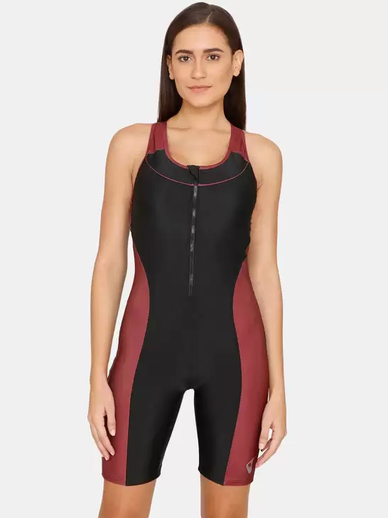 Women Colourblocked Bodysuit - image 6