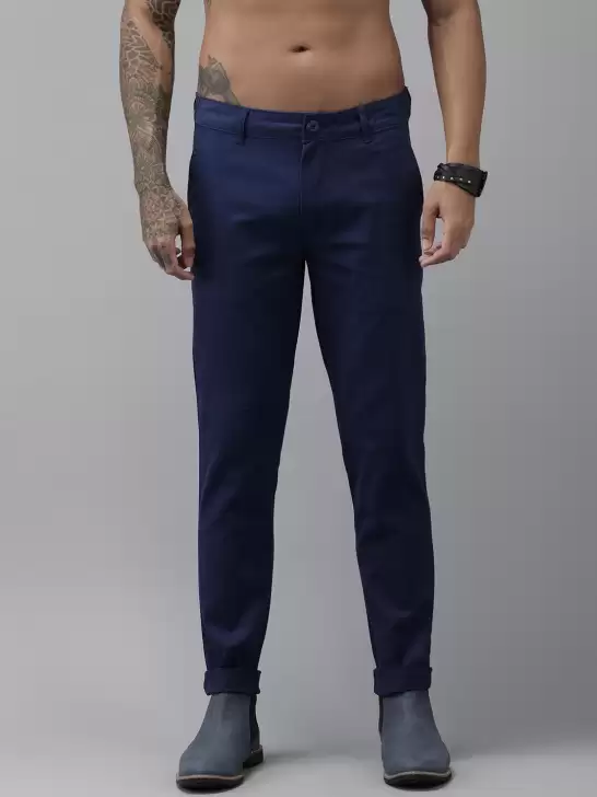 Men Slim Tapered Fit Chinos - image 6