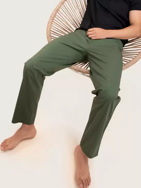 Men Tapered Fit Lounge Pants - image 6