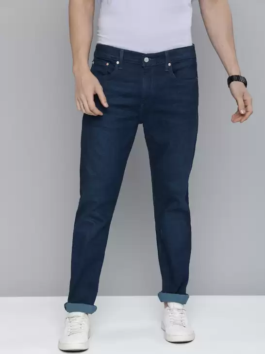 Men Slim Tapered Fit Jeans - image 6
