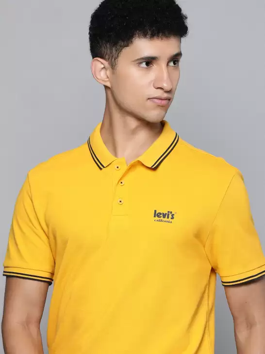 Men Polo Collar T-shirt - image 6