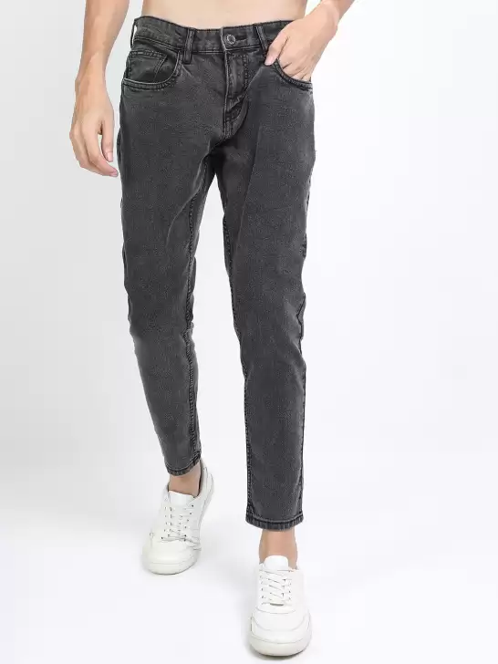 Men Tapered Fit Jeans - image 6