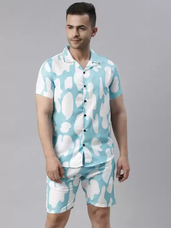 Men Printed Night Suit - image 6