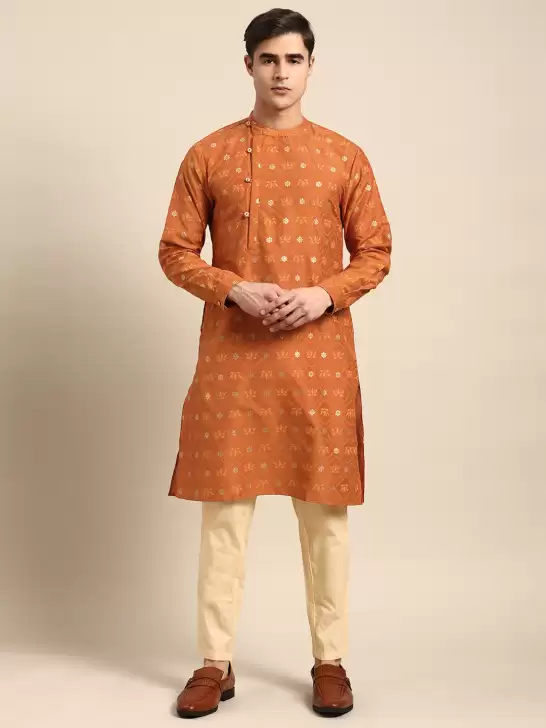 Men Kurta with Trousers - image 6