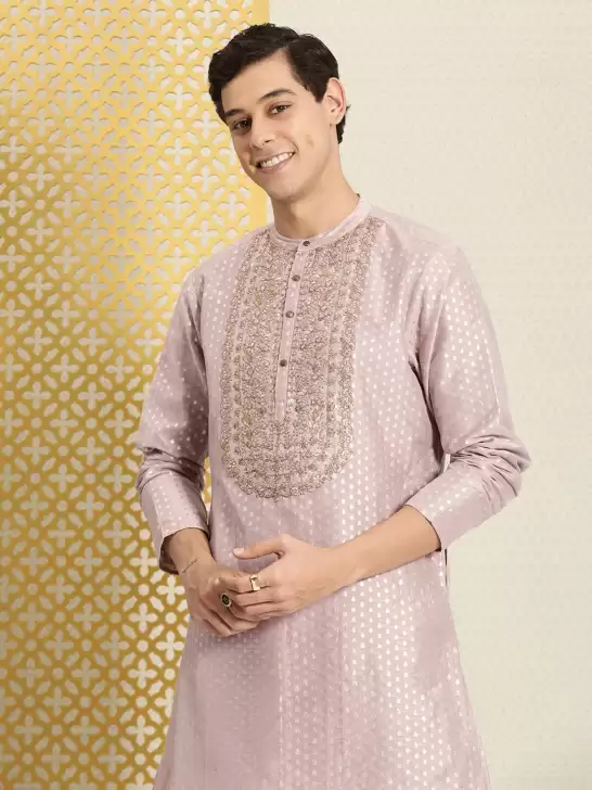 Men Floral Jashn Kurta - image 6