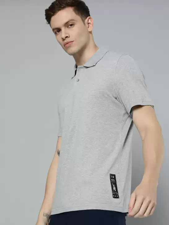 Men Polo Collar Cotton T-shirt - image 6
