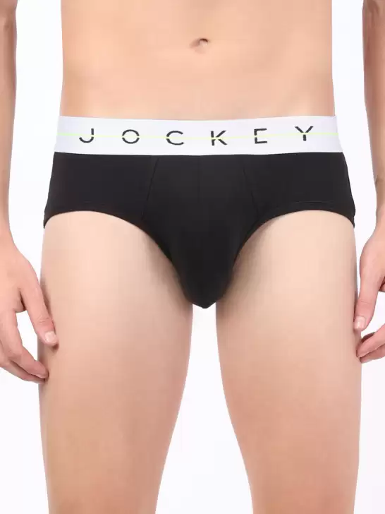 Men Solid Cotton Basic Briefs - image 6