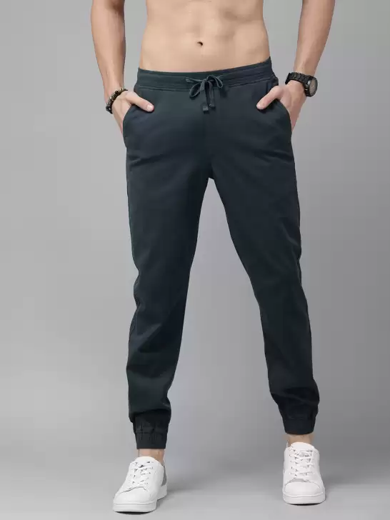 Men Slim Fit Cotton Joggers - image 6