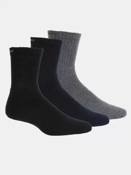 Men Pack Of 3 Calf-Length Socks - image 6